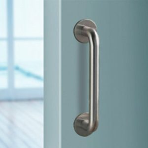 Dark Bronze Stainless Steel Door Pull Handle - Pull Handle - 4 On roses concealed fixing