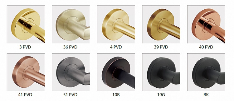 Modern matte black door handle SR10SL101-BK, EN1906 Grade 3 tested - Door Handle - 3