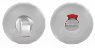 Internal door handle with round rose design for residential use - Door Handle - 4 Round Privacy thumb turn and release set for door lever handle